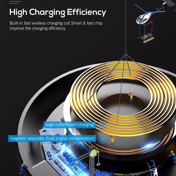 SEFKAII Portable Qi 10W Wireless FastCharging  Pad - Picture 15 of 15